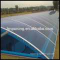 polycarbonate solid transparent roofing sheet construction material plastic sheet